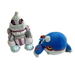 Palkia Kyogre Pokémon Center USA Pokedoll Plush 2007 Set of 2 Stuffed 6"